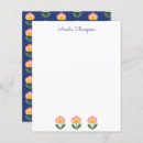 Search for letterhead note cards Floral