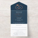 Search for rose gold and navy blue wedding invitations Couple