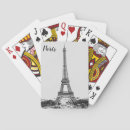 Search for eiffel tower playing cards France