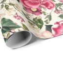 Search for vintage botanical wrapping paper Modern