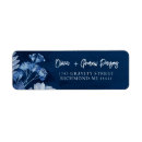 Search for indigo return address labels Modern