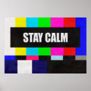 Search for broadcasting posters Black
