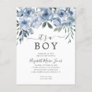 Search for stylish baby boy shower invitations Watercolor