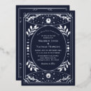 Search for silver stars wedding invitations Celestial