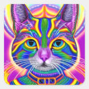 Search for unique cat stickers Cartoon
