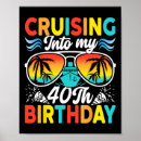 Search for 40th birthday quotes posters Cruise quote design