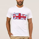 Search for british flag tshirts White