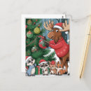 Search for cute moose postcards Winter