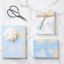 Search for blue heart wrapping paper Baby boy