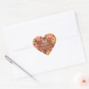 Search for heart with flowers stickers Bridal shower