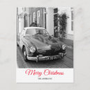 Search for classic car christmas cards Red