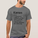 Search for karen name tshirts Cute