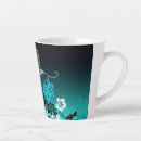 Search for black and aqua mugs Teal