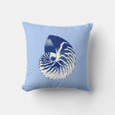 Search for nautilus shell cushions Blue