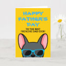 Search for french fathers day cards French bulldog dad