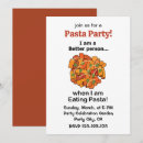 Search for pasta invitations Italian food