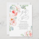 Search for tender invitations Boho eucalyptus leaves greenery