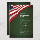 Search for retirement graduation invitations Army