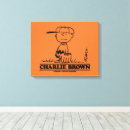 Search for charlie brown canvas prints Linus