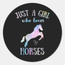 Search for horseback riding stickers Horse girl