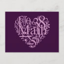 Search for love math postcards Mathematics