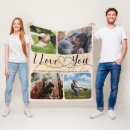 Search for love photo blankets Valentine