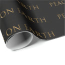 Search for peace on earth wrapping paper Gold