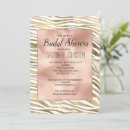 Search for zebra bridal shower invitations Glam