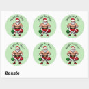 Search for santa claus father christmas stickers Funny