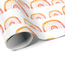 Search for boho baby wrapping paper Girly