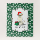 Search for labrador retriever christmas puzzles Yellow lab