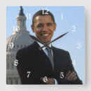 Search for president clocks Obama