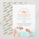 Search for clown fish invitations Watercolor