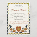 Search for folk art wedding invitations Blue