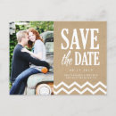 Search for kraft paper save the dates Stylish