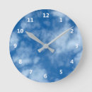 Search for white numbers clocks Blue