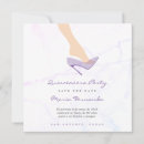 Search for cinderella birthday invitations Purple