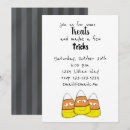 Search for candy corn invitations Whimsical