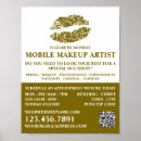 Search for gold lips posters Makeup