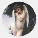 Search for vintage cupid stickers Amour