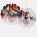 Search for cat lover christmas tree decorations Kitten first christmas