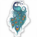 Search for cute peacock stickers Feather