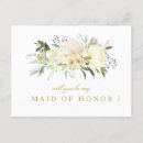 Search for will you be my maid of honor Greenery