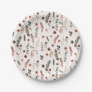 Search for wildflower paper plates Pattern