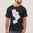 Search for four aces tshirts Lucky