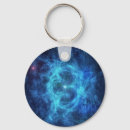 Search for and blue abstract key rings Nebula