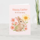 Search for happy easter cards Watercolor bunny