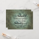 Search for nobody cards Inspirational