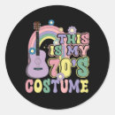 Search for costume party stickers Groovy