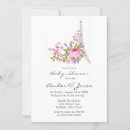 Search for paris baby girl shower invitations Pink